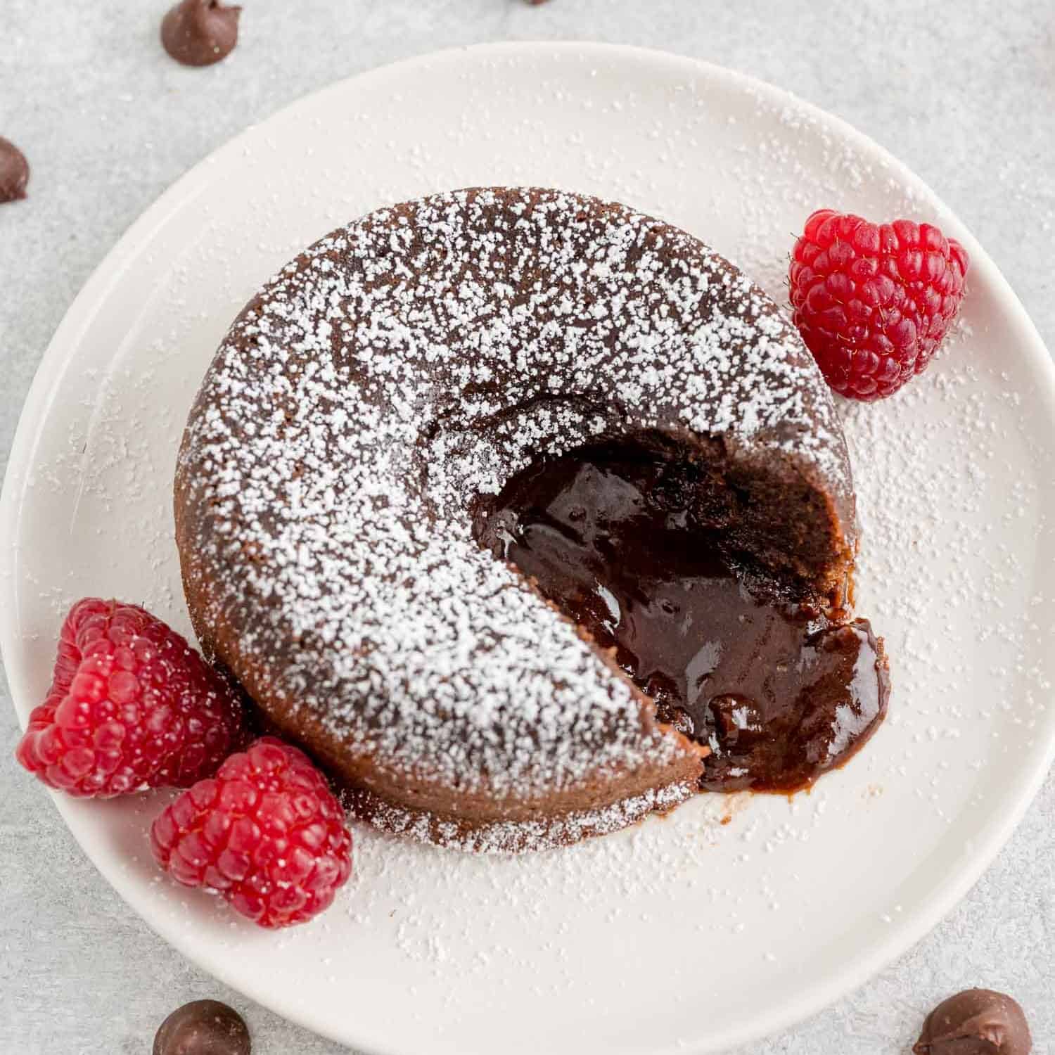 CHOCOLATE LAVA CAKE only